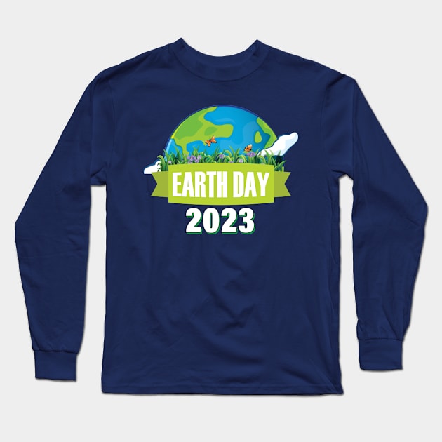 Earth day 2023 Long Sleeve T-Shirt by bisho2412